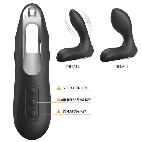 PRETTY LOVE - Leonard USB 12 Functions (black) PRETTY LOVE - Leonard USB 12 Functions (black)