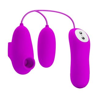 PRETTY LOVE - VIBRO-BULLETS, 12+12 stimulation functions