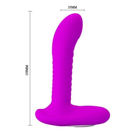 PRETTY LOVE - PROSTATE MASSAGER, USB 3 rot; 12 vibr. USB PRETTY LOVE - PROSTATE MASSAGER, USB 3 rot; 12 vibr. USB