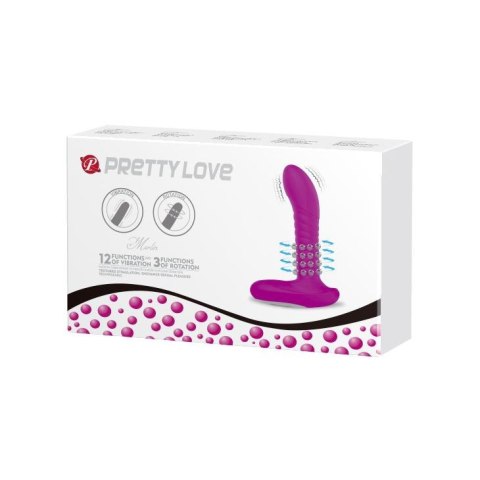 PRETTY LOVE - PROSTATE MASSAGER, USB 3 rot; 12 vibr. USB PRETTY LOVE - PROSTATE MASSAGER, USB 3 rot; 12 vibr. USB