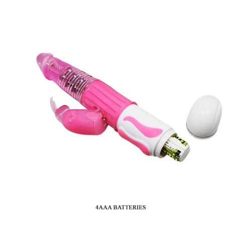 BAILE- Fasination Vibrator Pink,12 vibration functions 4 rotation functions