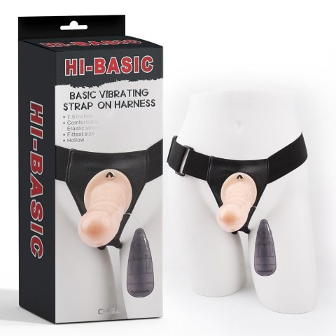 Basic Vibrating Strap-on Harness Flesh Basic Vibrating Strap-on Harness Flesh