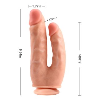 Bromeo Double Dildo Flesh