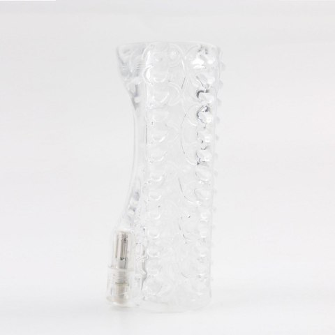 Super Sucker Vibrating Stroker 5,1" Clear Super Sucker Vibrating Stroker 5,1" Clear