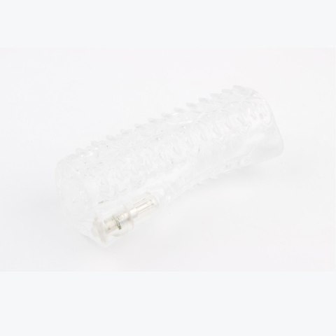 Super Sucker Vibrating Stroker 5,1" Clear Super Sucker Vibrating Stroker 5,1" Clear