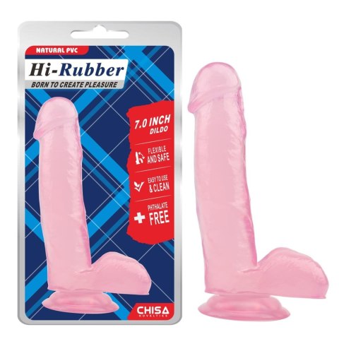 7.0 Inch Dildo-Pink 7.0 Inch Dildo-Pink