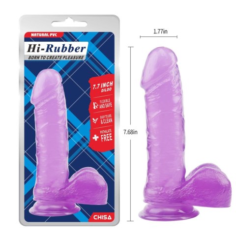 7.7 Inch Dildo-Purple 7.7 Inch Dildo-Purple