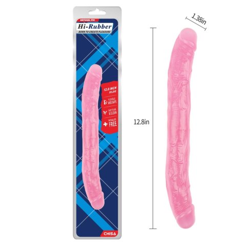 Hi-Rubber 12.8 Inch DoubleDildo-Pink Hi-Rubber 12.8 Inch DoubleDildo-Pink