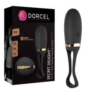 Jajeczko dopochwowe z wibracjami na pilota. Secret Delight black