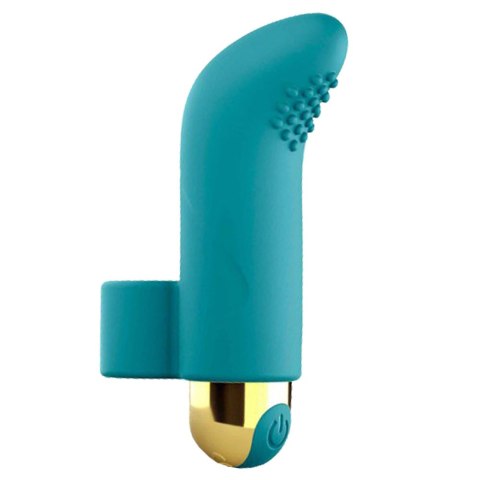 Masażer łechtaczki Touch Me Finger Vibrator Petrole Masażer łechtaczki Touch Me Finger Vibrator Petrole