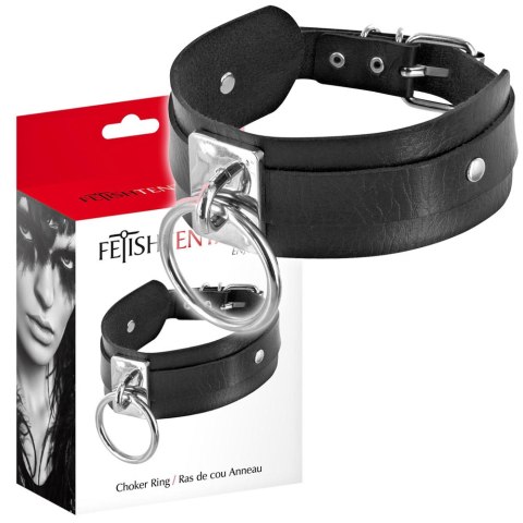 Obroża na szyję z regulacją i uchwytem na smycz. Piękna. Choker Ring Obroża na szyję z regulacją i uchwytem na smycz. Piękna. Choker Ring
