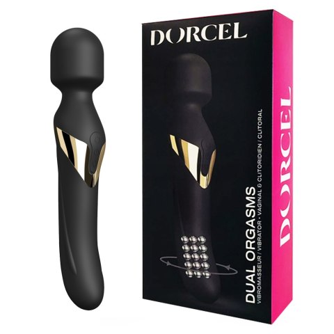 Wibrator dwustronny DUAL ORGASMS z rotacją. Mocny masażer.