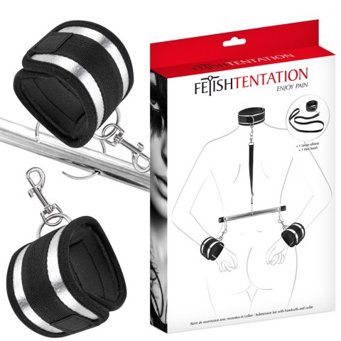 Submission Bar With Handcuffs And Collar Submission Bar With Handcuffs And Collar