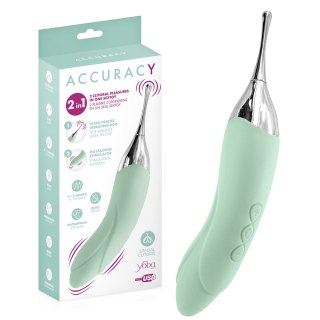 Wibrator dwustronny Accuracy 2in1 green