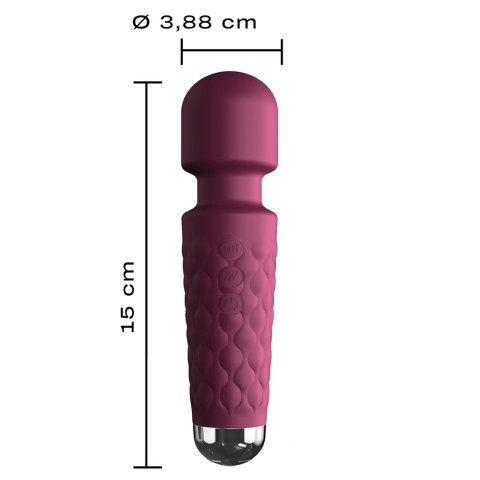 Wibrator typu wand. Mocne pobudzenie. Mini Wanderful Plum