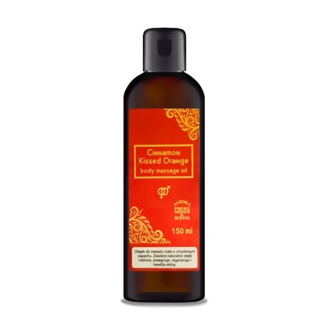 Olejek do masażu ciała. Zmysłowy i pobudzający. Cinnamon Kissed Orange 150 ml.