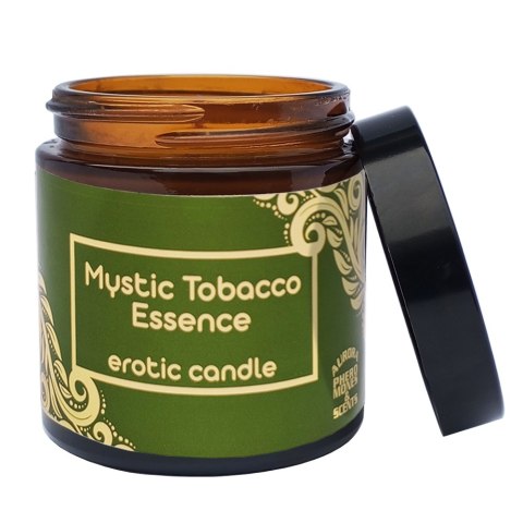 Zmysłowa świeca sojowa do romantycznych chwil. Świeca o zapachu Mystic Tobacco Essence. Zmysłowa świeca sojowa do romantycznych chwil. Świeca o zapachu Mystic Tobacco Essence.